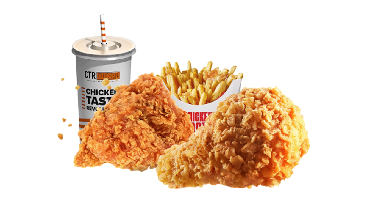CTR Chicken and french fries